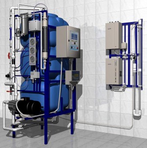 Автоматическая установка озонирования воды для линии розлива Триотроник-2000 OZ
